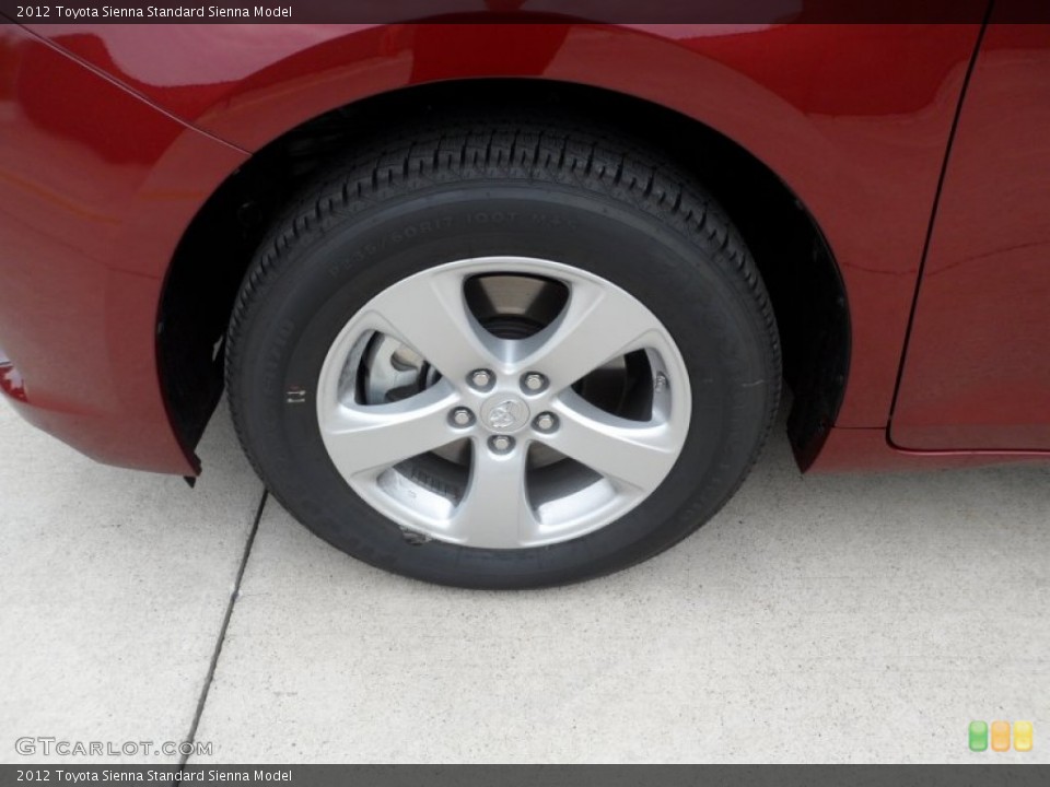 2012 Toyota Sienna  Wheel and Tire Photo #63375751