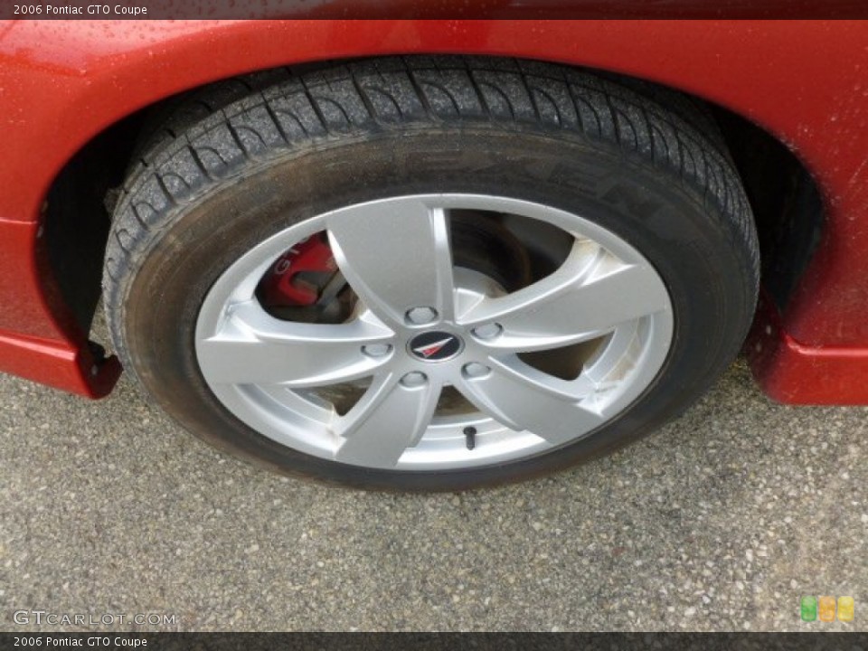2006 Pontiac GTO Coupe Wheel and Tire Photo #63379496