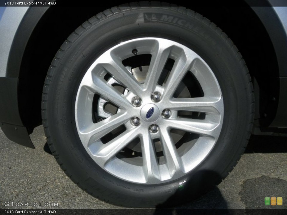 2013 Ford Explorer XLT 4WD Wheel and Tire Photo #63381875