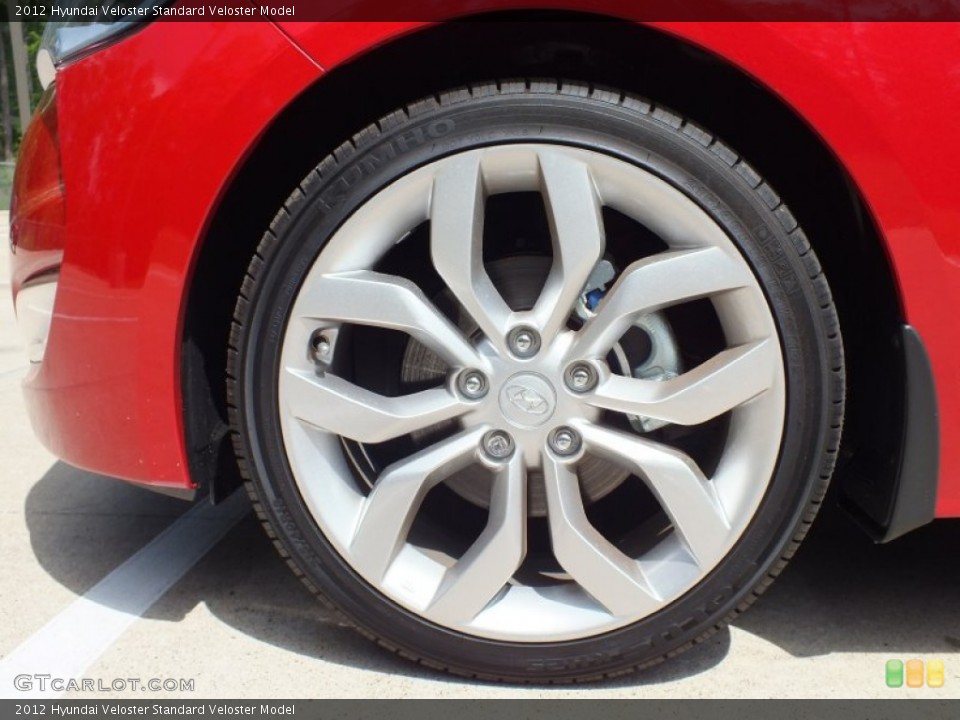 2012 Hyundai Veloster  Wheel and Tire Photo #63387769
