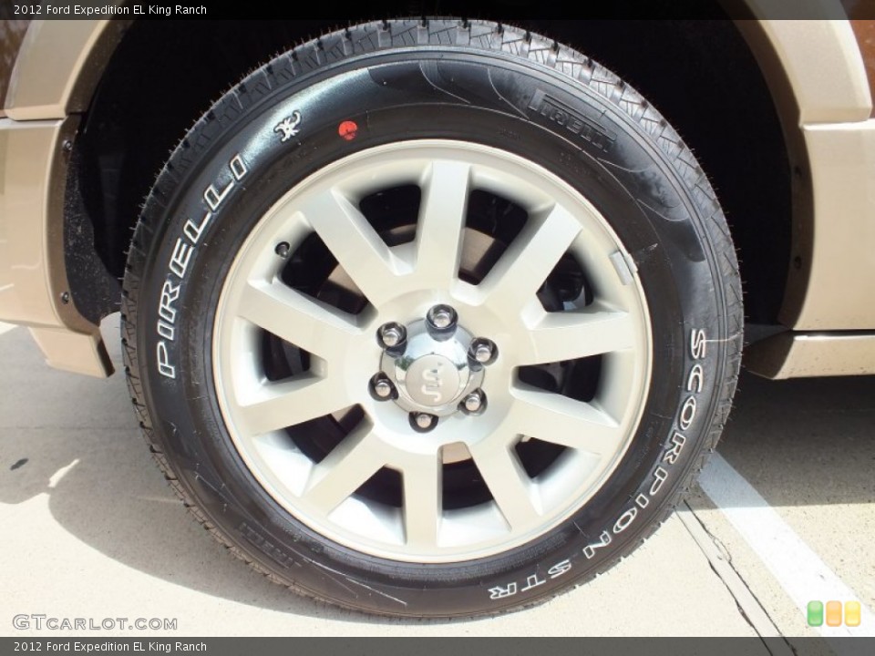 2012 Ford Expedition EL King Ranch Wheel and Tire Photo #63389539