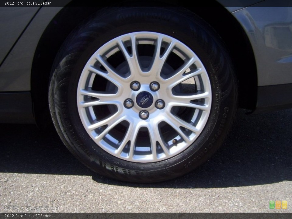 2012 Ford Focus SE Sedan Wheel and Tire Photo #63398322