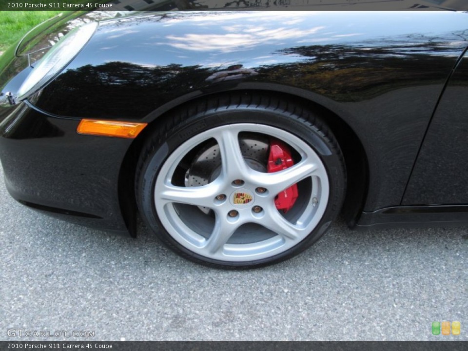 2010 Porsche 911 Carrera 4S Coupe Wheel and Tire Photo #63408749