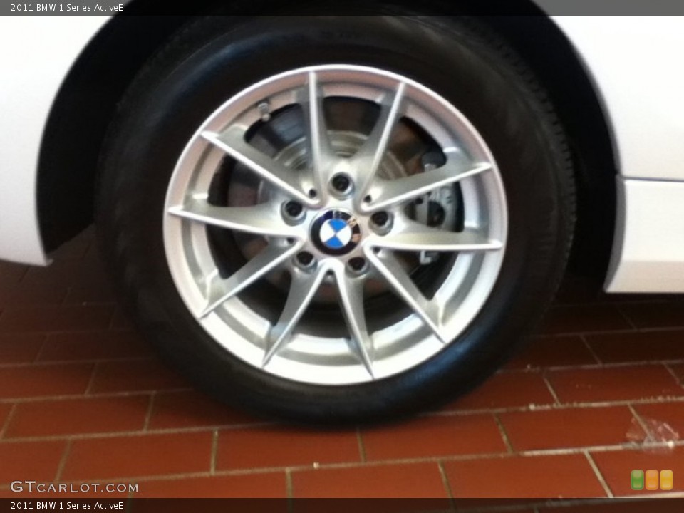 2011 BMW 1 Series ActiveE Wheel and Tire Photo #63409637
