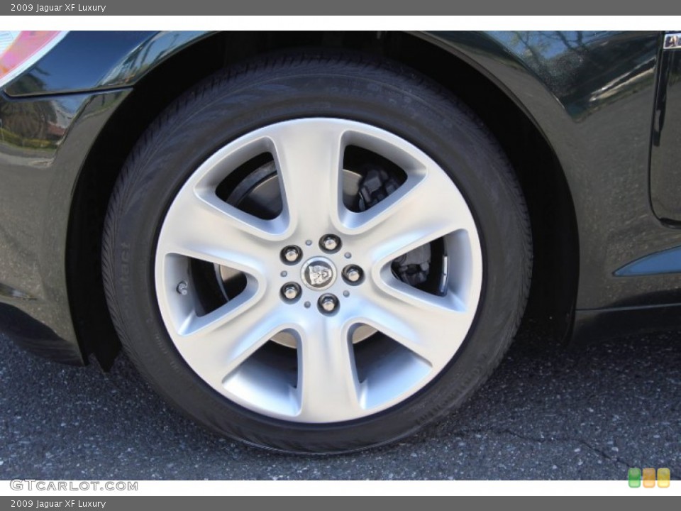 2009 Jaguar XF Luxury Wheel and Tire Photo #63410489