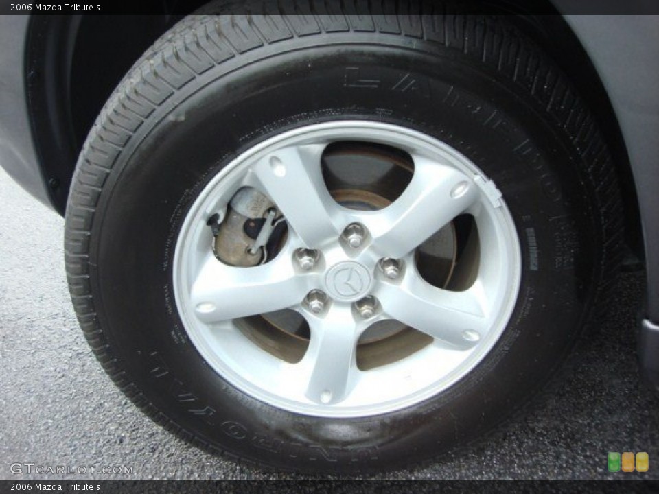 2006 Mazda Tribute s Wheel and Tire Photo #63414428