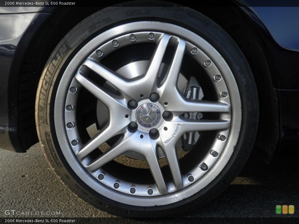 2006 Mercedes-Benz SL 600 Roadster Wheel and Tire Photo #63420185