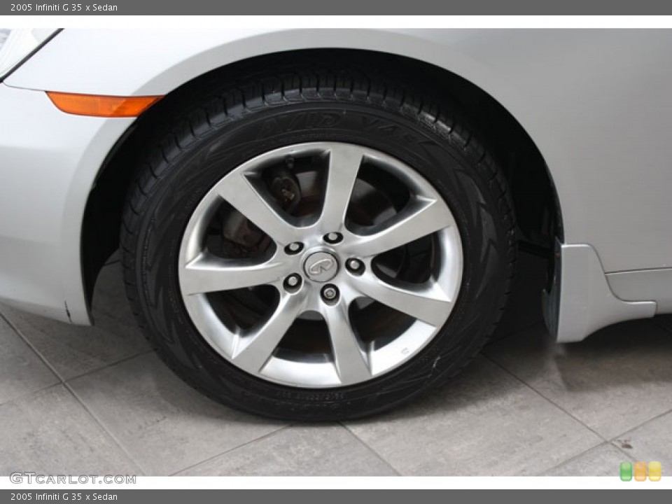 2005 Infiniti G 35 x Sedan Wheel and Tire Photo #63426251