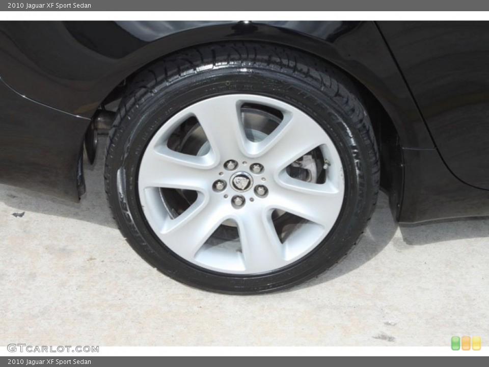 2010 Jaguar XF Sport Sedan Wheel and Tire Photo #63427764