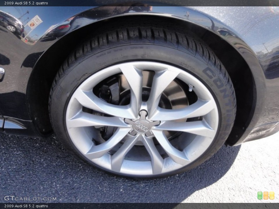 2009 Audi S8 5.2 quattro Wheel and Tire Photo #63428837