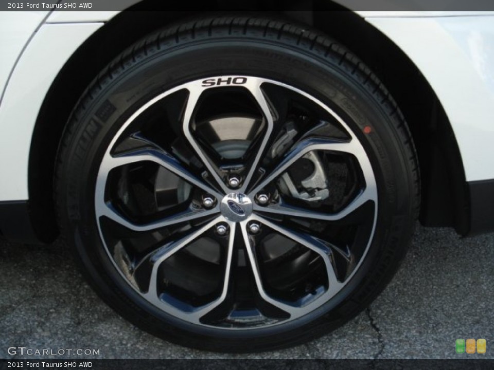 2013 Ford Taurus SHO AWD Wheel and Tire Photo #63443495