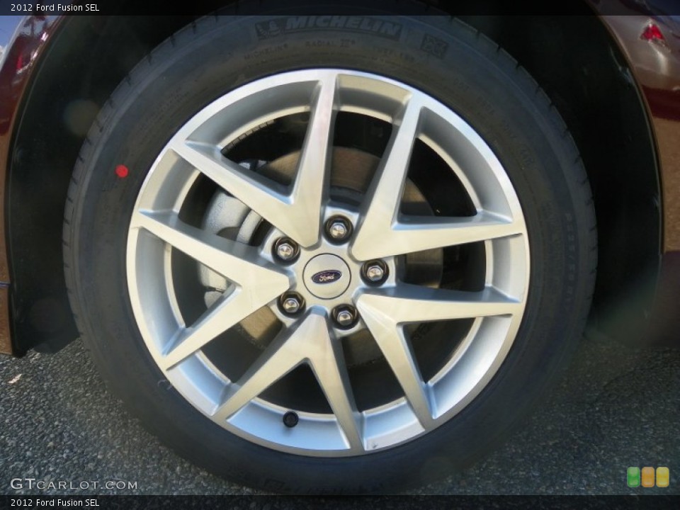 2012 Ford Fusion SEL Wheel and Tire Photo #63443807