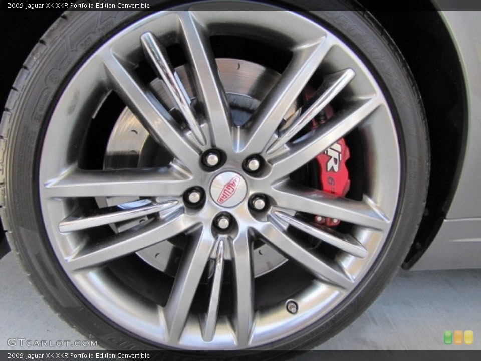 2009 Jaguar XK XKR Portfolio Edition Convertible Wheel and Tire Photo #63444857