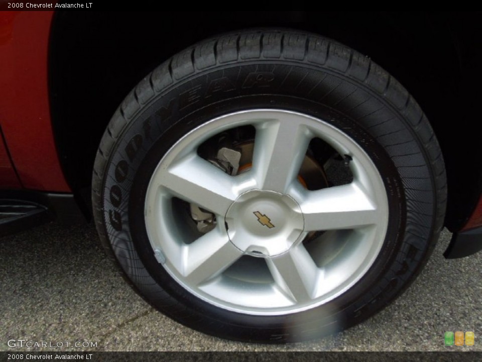 2008 Chevrolet Avalanche LT Wheel and Tire Photo #63445994