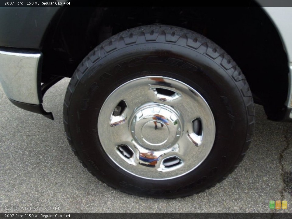 2007 Ford F150 XL Regular Cab 4x4 Wheel and Tire Photo #63446344