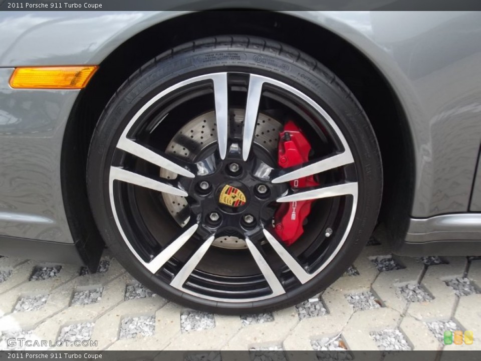 2011 Porsche 911 Turbo Coupe Wheel and Tire Photo #63453426