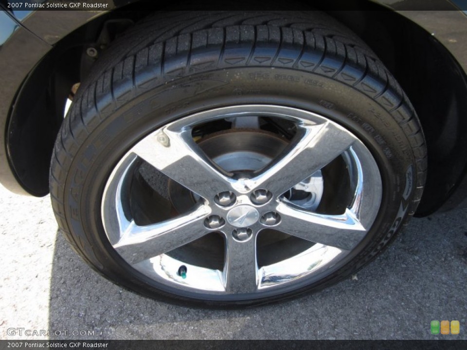 2007 Pontiac Solstice GXP Roadster Wheel and Tire Photo #63458353
