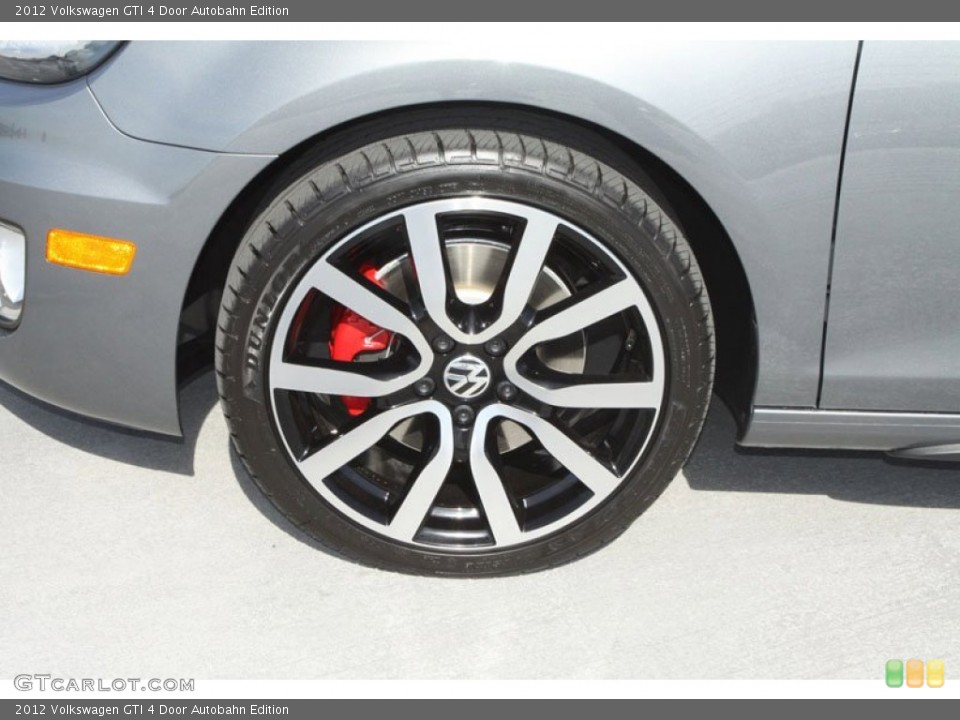 2012 Volkswagen GTI 4 Door Autobahn Edition Wheel and Tire Photo #63464524