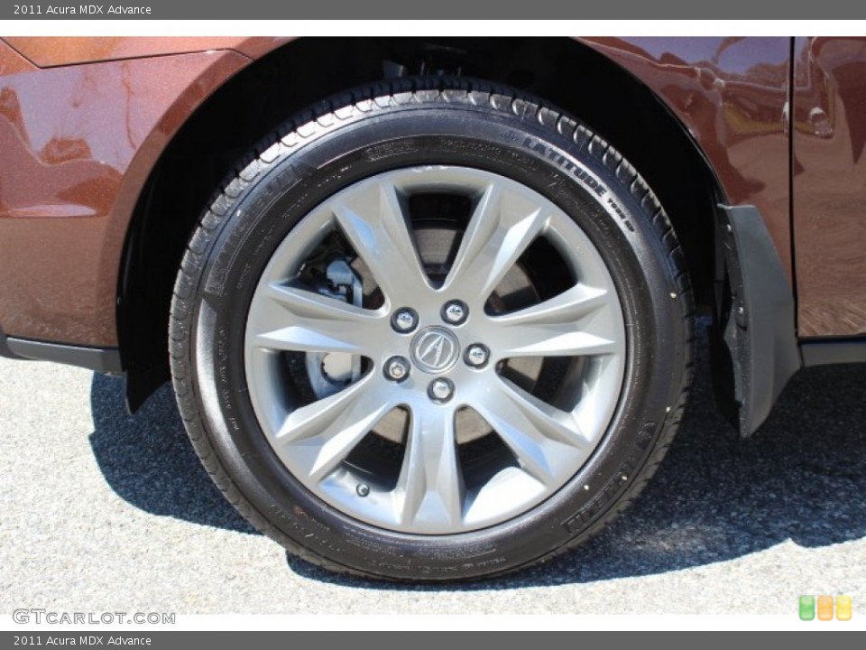 2011 Acura MDX Advance Wheel and Tire Photo #63475350