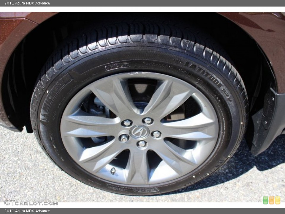 2011 Acura MDX Advance Wheel and Tire Photo #63475360