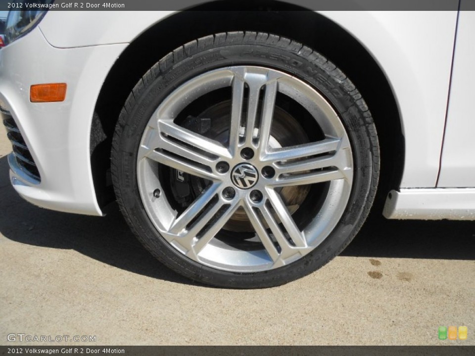 2012 Volkswagen Golf R 2 Door 4Motion Wheel and Tire Photo #63476260