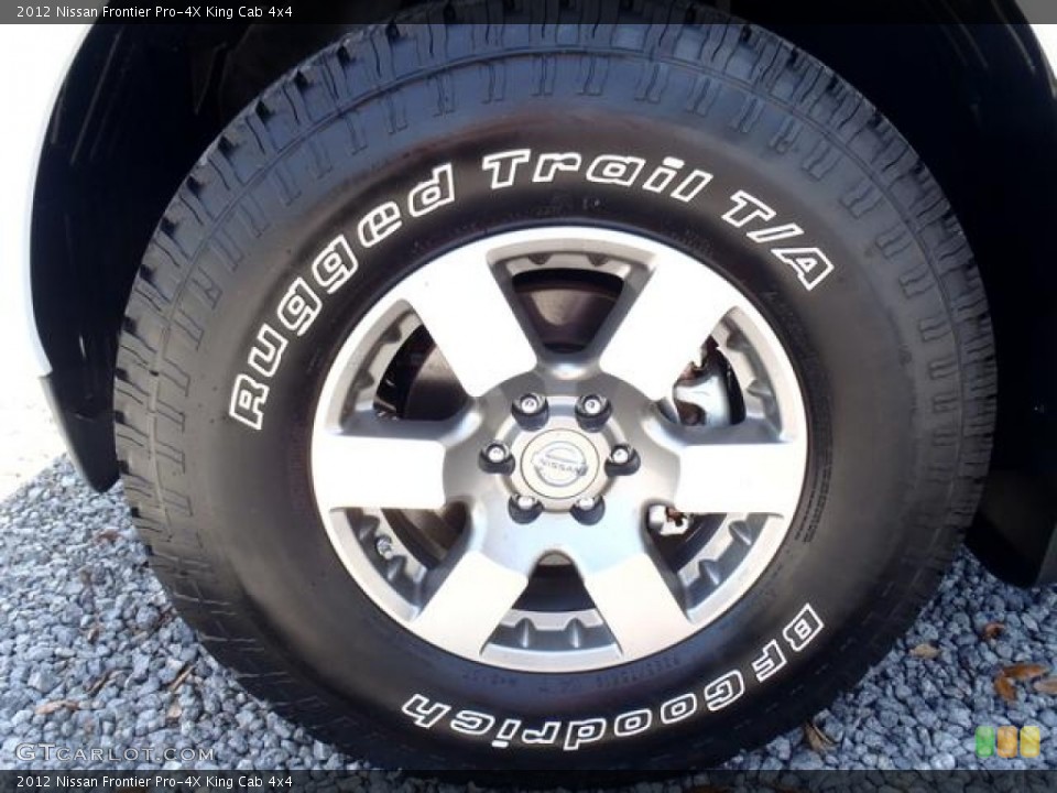 2012 Nissan Frontier Pro-4X King Cab 4x4 Wheel and Tire Photo #63504670