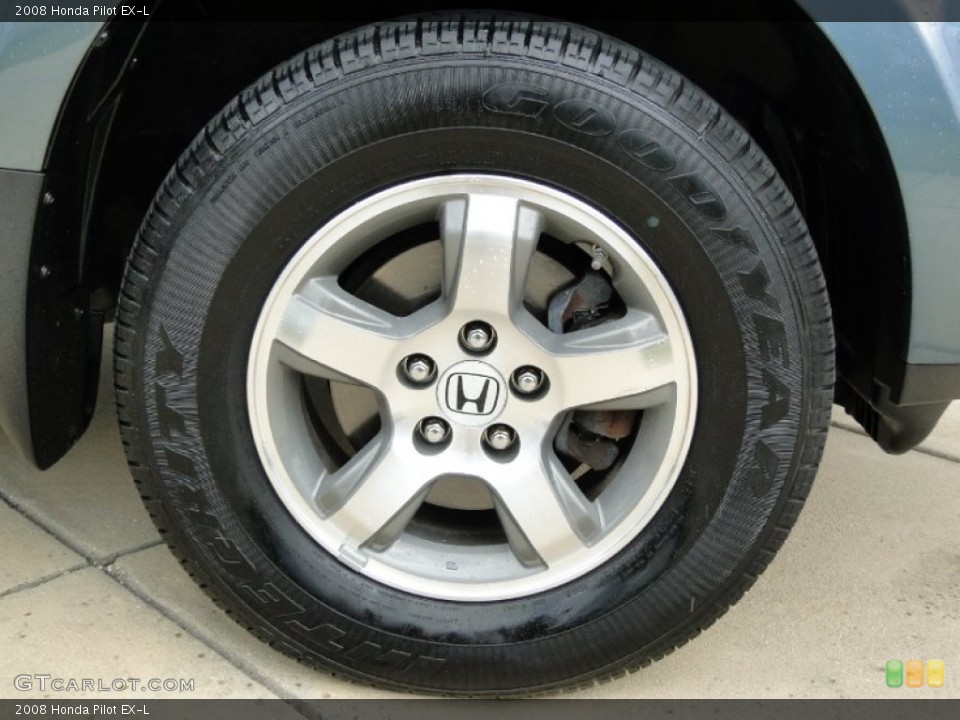 2008 Honda Pilot EX-L Wheel and Tire Photo #63508666