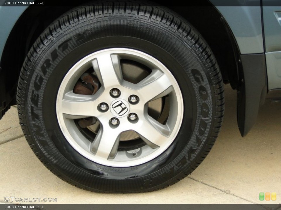 2008 Honda Pilot EX-L Wheel and Tire Photo #63508678