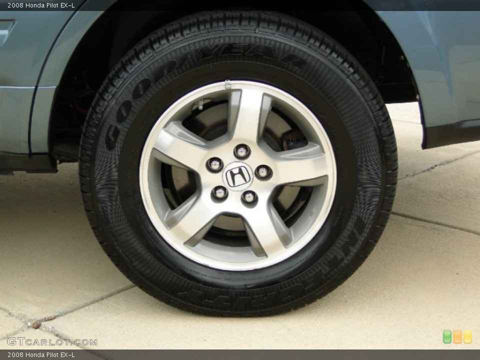 2008 Honda Pilot EX-L Wheel and Tire Photo #63508684