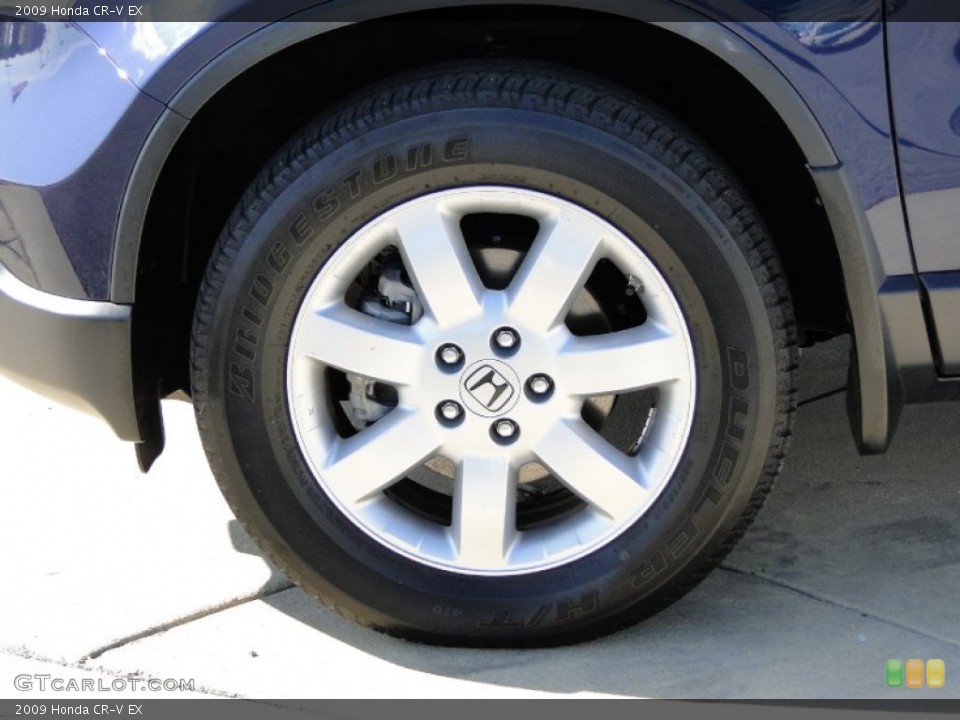 2009 Honda CR-V EX Wheel and Tire Photo #63508902