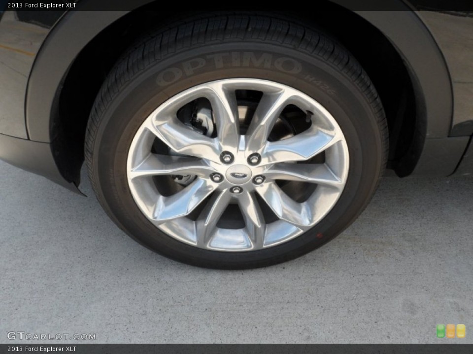 2013 Ford Explorer XLT Wheel and Tire Photo #63508924