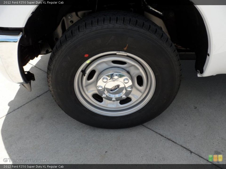 2012 Ford F250 Super Duty XL Regular Cab Wheel and Tire Photo #63511219
