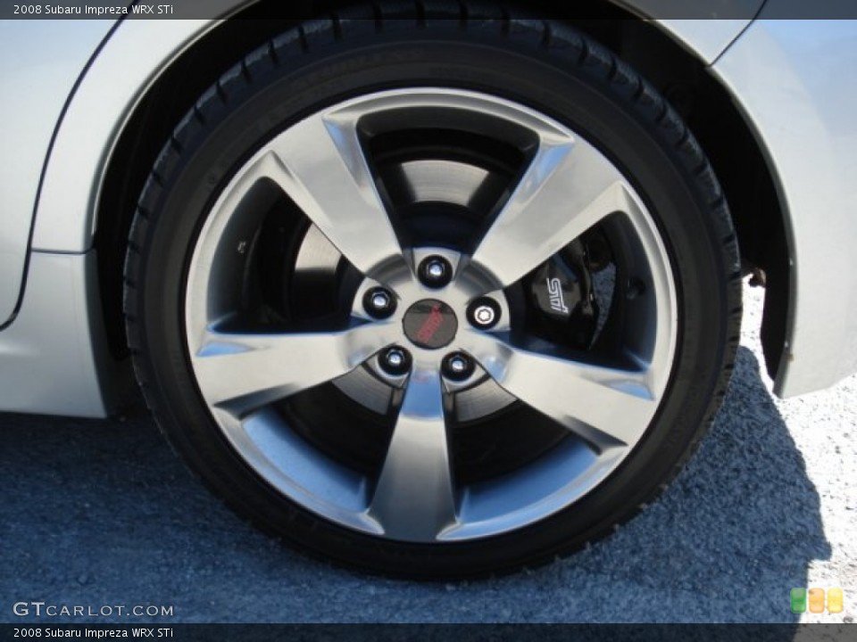 2008 Subaru Impreza WRX STi Wheel and Tire Photo #63520226