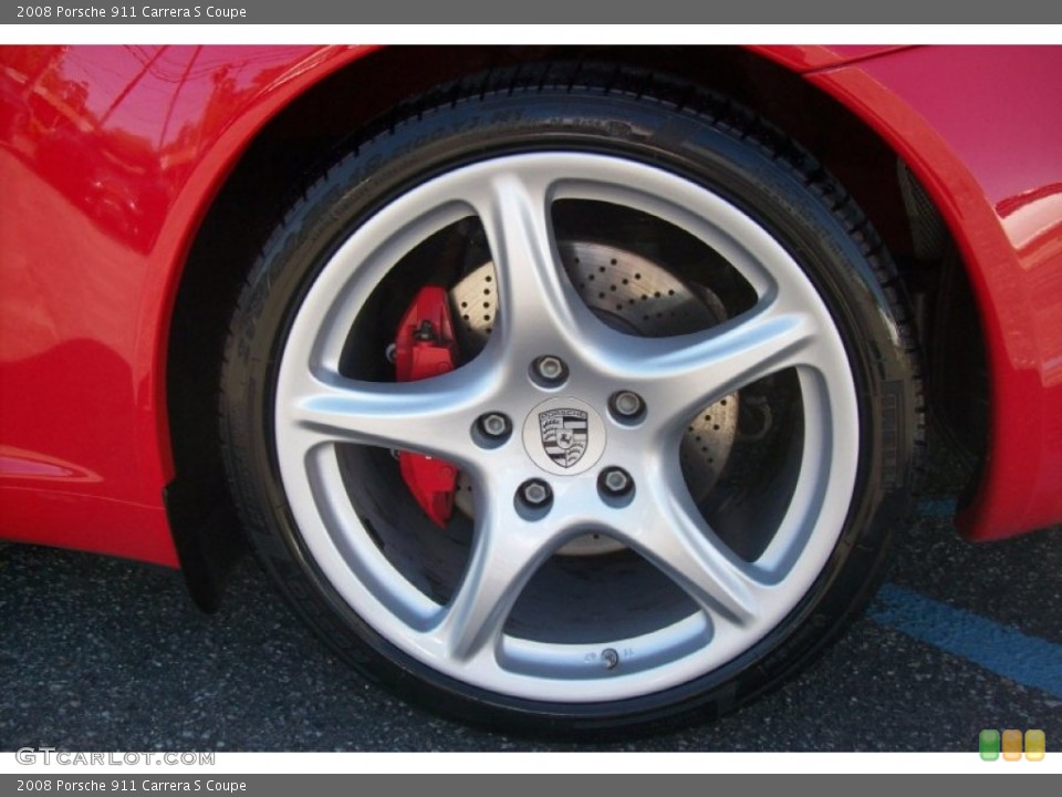 2008 Porsche 911 Carrera S Coupe Wheel and Tire Photo #63522857