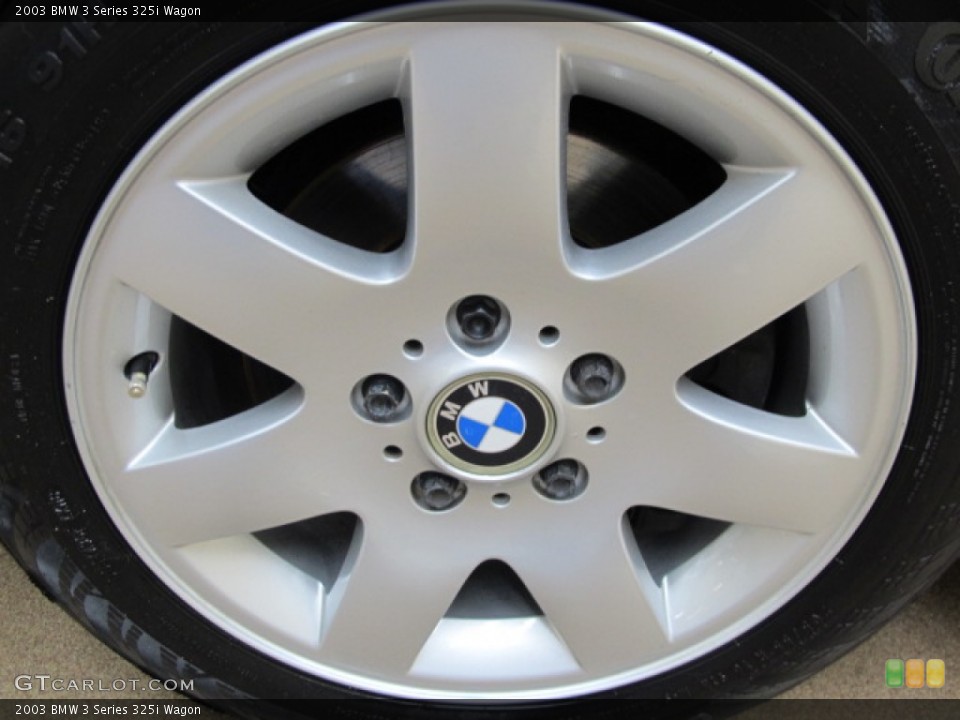2003 BMW 3 Series 325i Wagon Wheel and Tire Photo #63529684