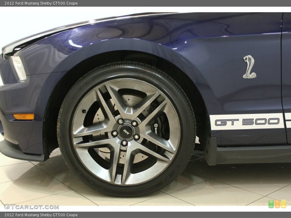 2012 Ford Mustang Shelby GT500 Coupe Wheel and Tire Photo #63557351