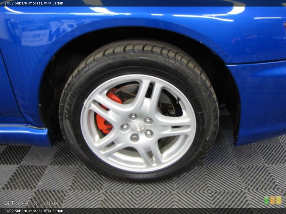 2002 Subaru Impreza WRX Sedan Wheel and Tire Photo #63567395