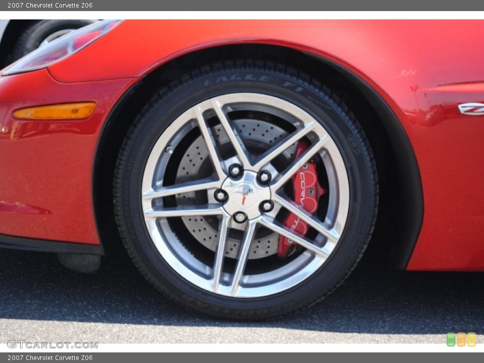 2007 Chevrolet Corvette Z06 Wheel and Tire Photo #63569480