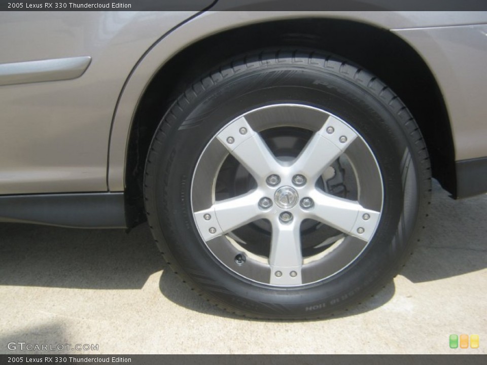 2005 Lexus RX 330 Thundercloud Edition Wheel and Tire Photo #63570980