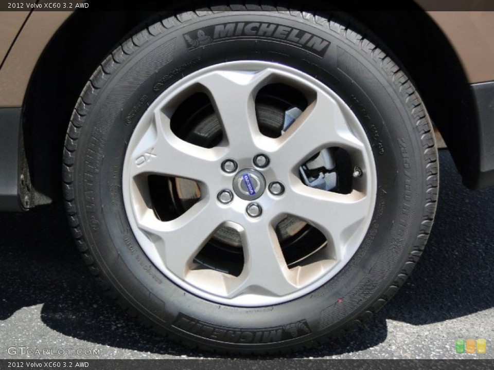 2012 Volvo XC60 3.2 AWD Wheel and Tire Photo #63577365