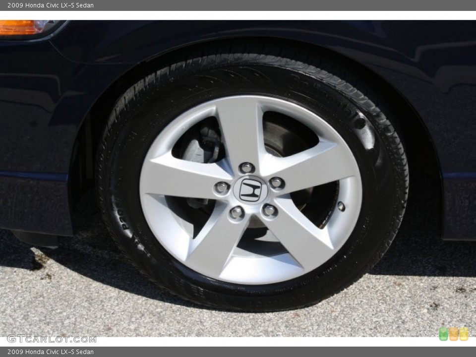 2009 Honda Civic LX-S Sedan Wheel and Tire Photo #63582614
