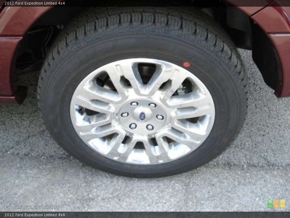 2012 Ford Expedition Limited 4x4 Wheel and Tire Photo #63587060