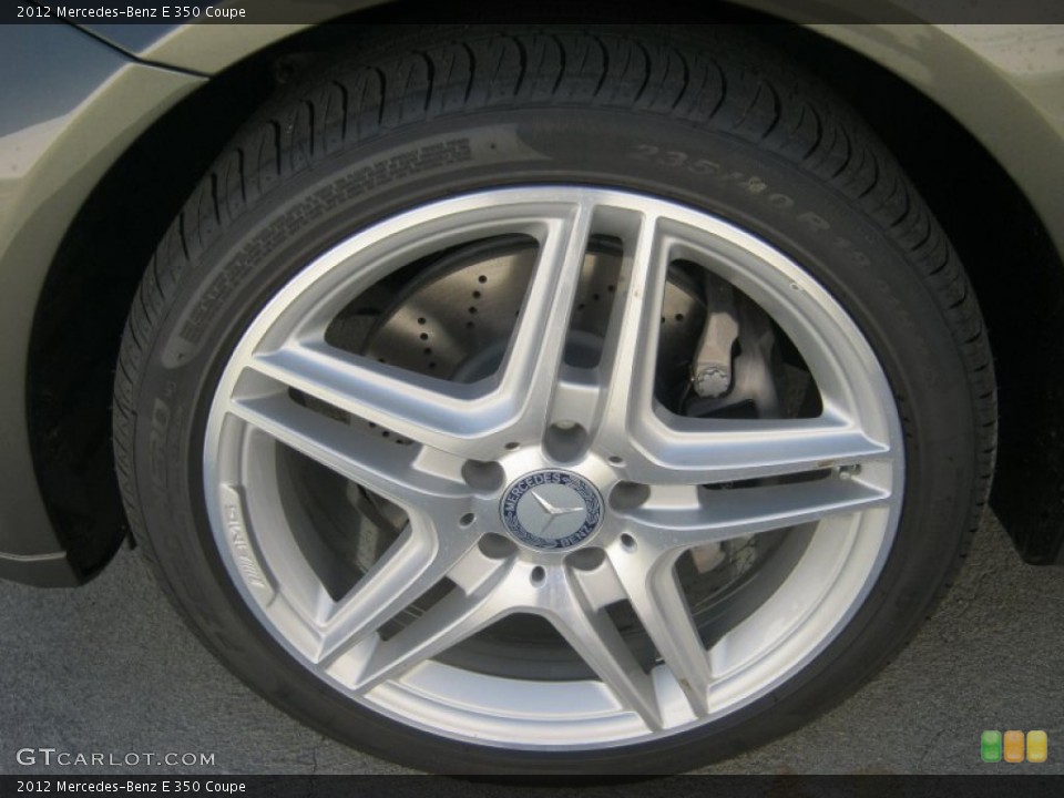 2012 Mercedes-Benz E 350 Coupe Wheel and Tire Photo #63602710