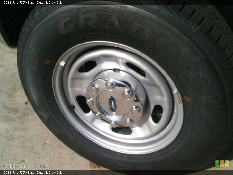 2012 Ford F350 Super Duty XL Crew Cab Wheel and Tire Photo #63612025
