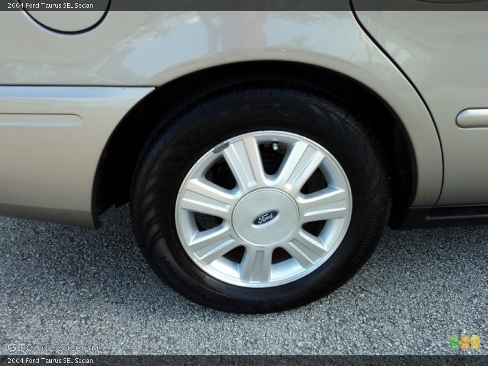 2004 Ford Taurus SEL Sedan Wheel and Tire Photo #63615466