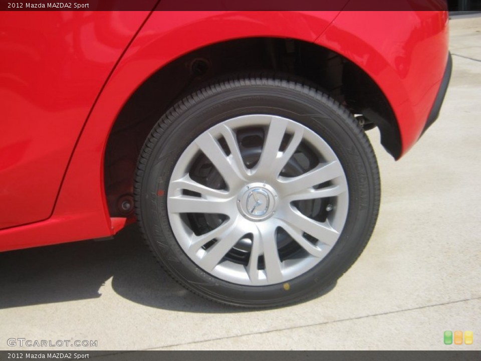 2012 Mazda MAZDA2 Sport Wheel and Tire Photo #63615877