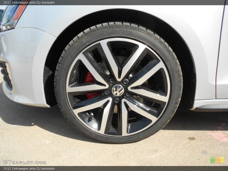 2012 Volkswagen Jetta GLI Autobahn Wheel and Tire Photo #63618745