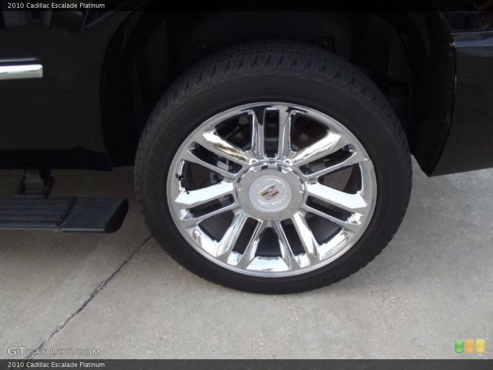 2010 Cadillac Escalade Platinum Wheel and Tire Photo #63619183
