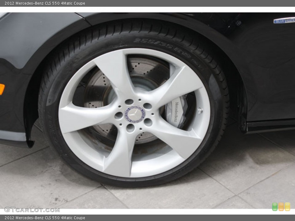 2012 Mercedes-Benz CLS 550 4Matic Coupe Wheel and Tire Photo #63621904