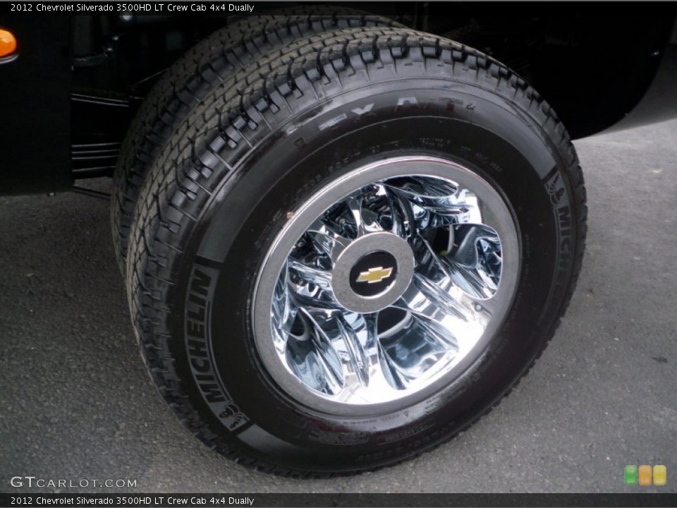 2012 Chevrolet Silverado 3500HD LT Crew Cab 4x4 Dually Wheel and Tire Photo #63625246